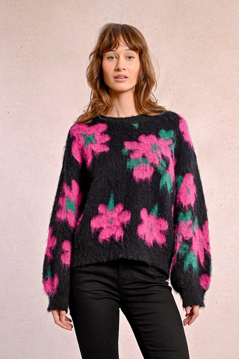 Floral Sweater