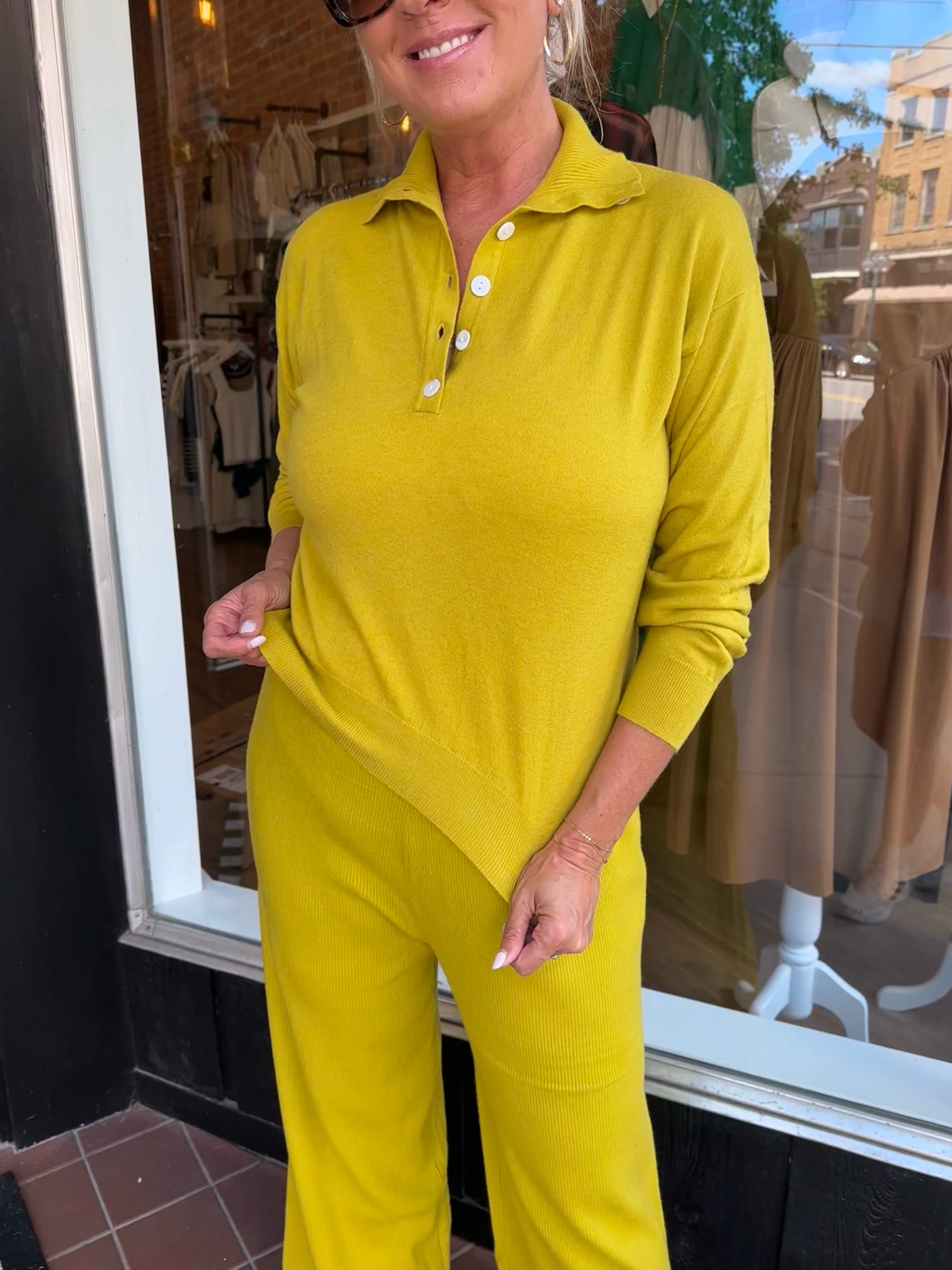 Chartreuse Nandy Sweater