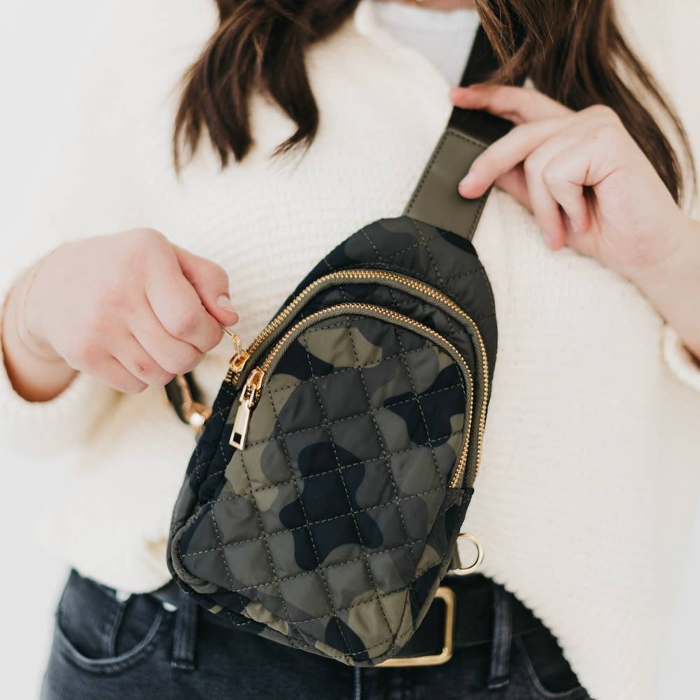 The Pinelope Puffer Bum Bag