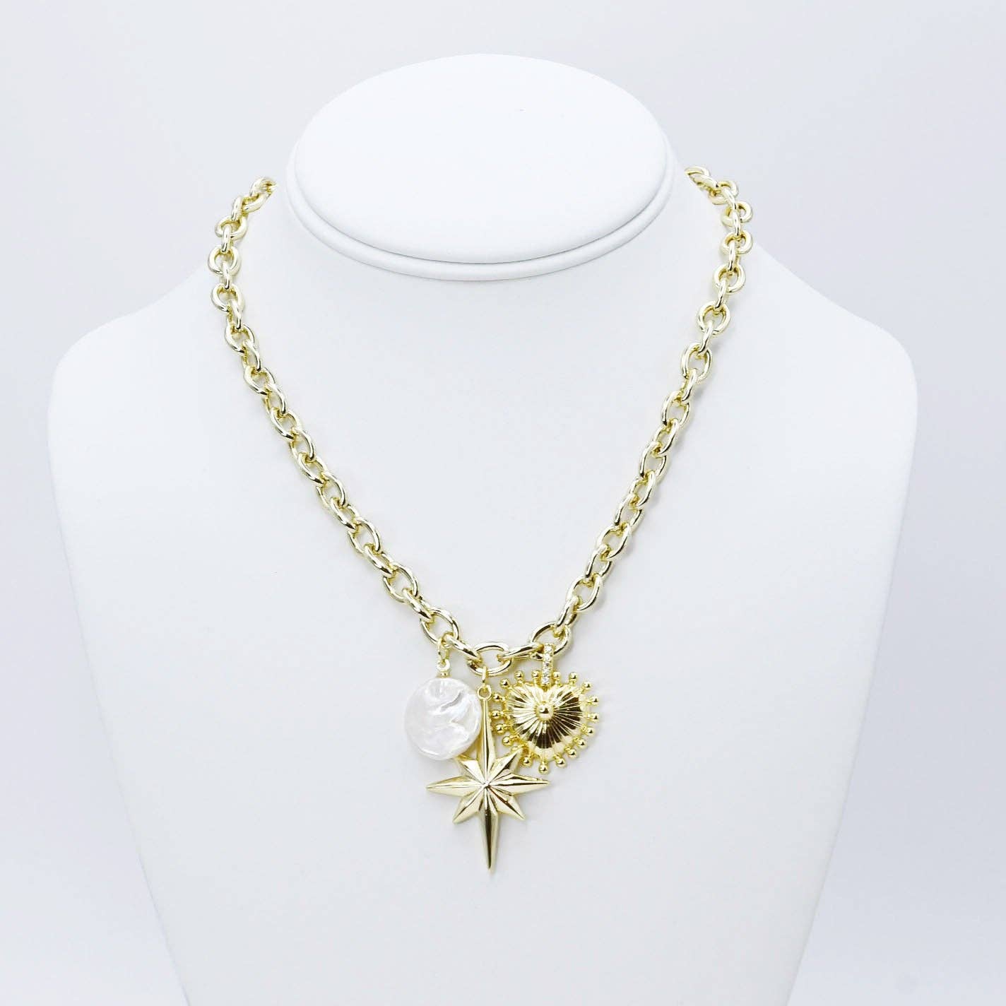 Lovely Link Gold Necklace