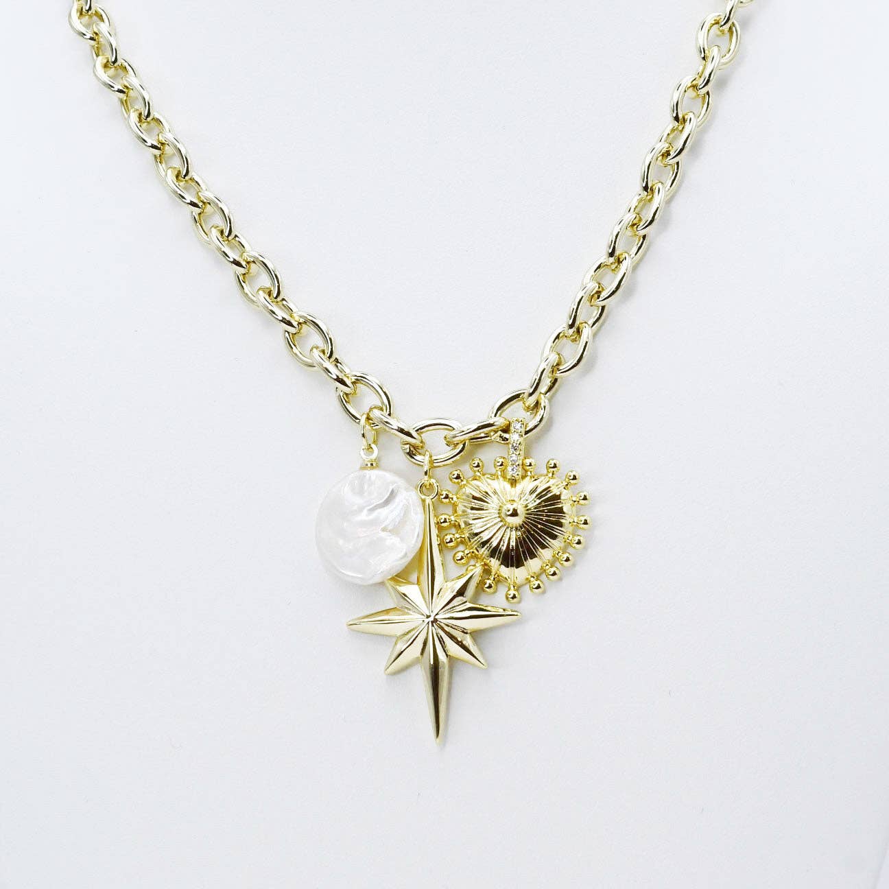 Lovely Link Gold Necklace