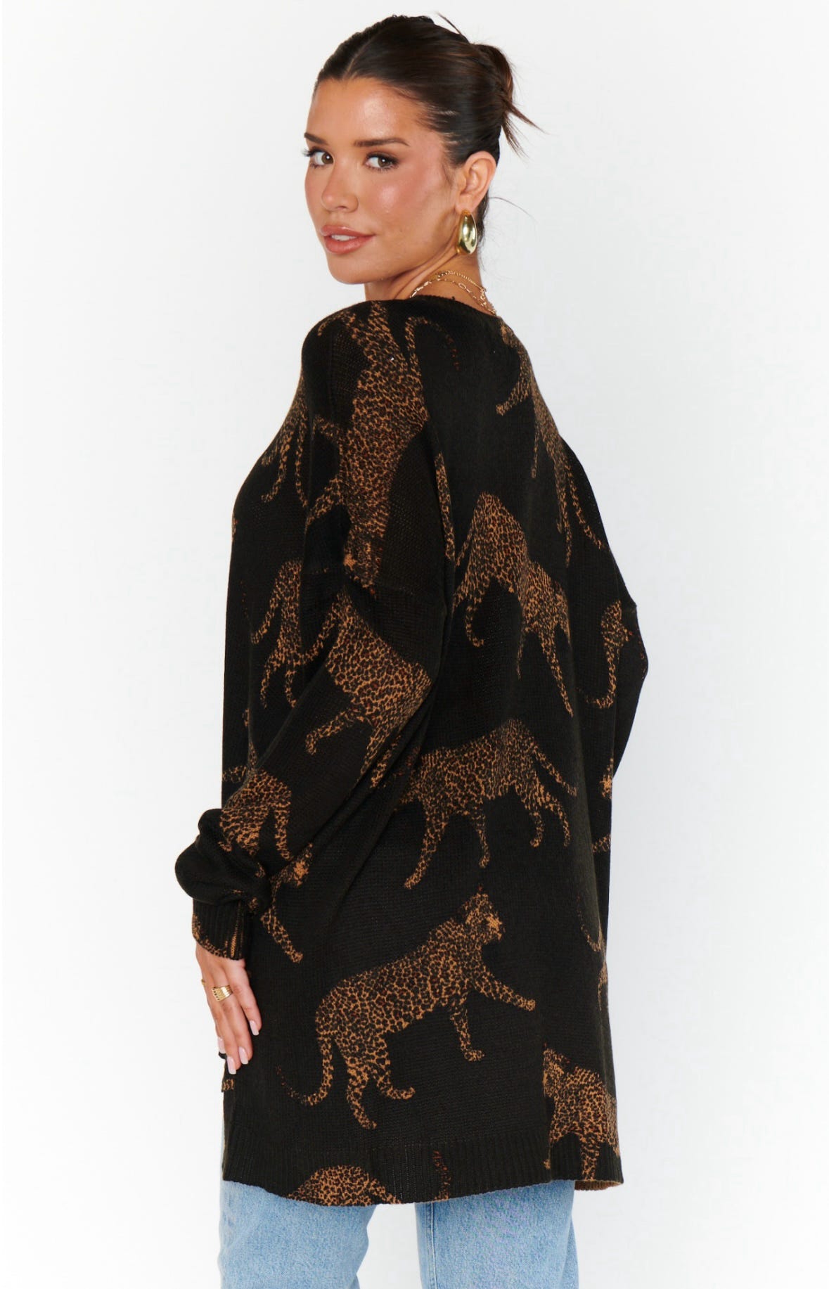 Leopard Bonfire Sweater