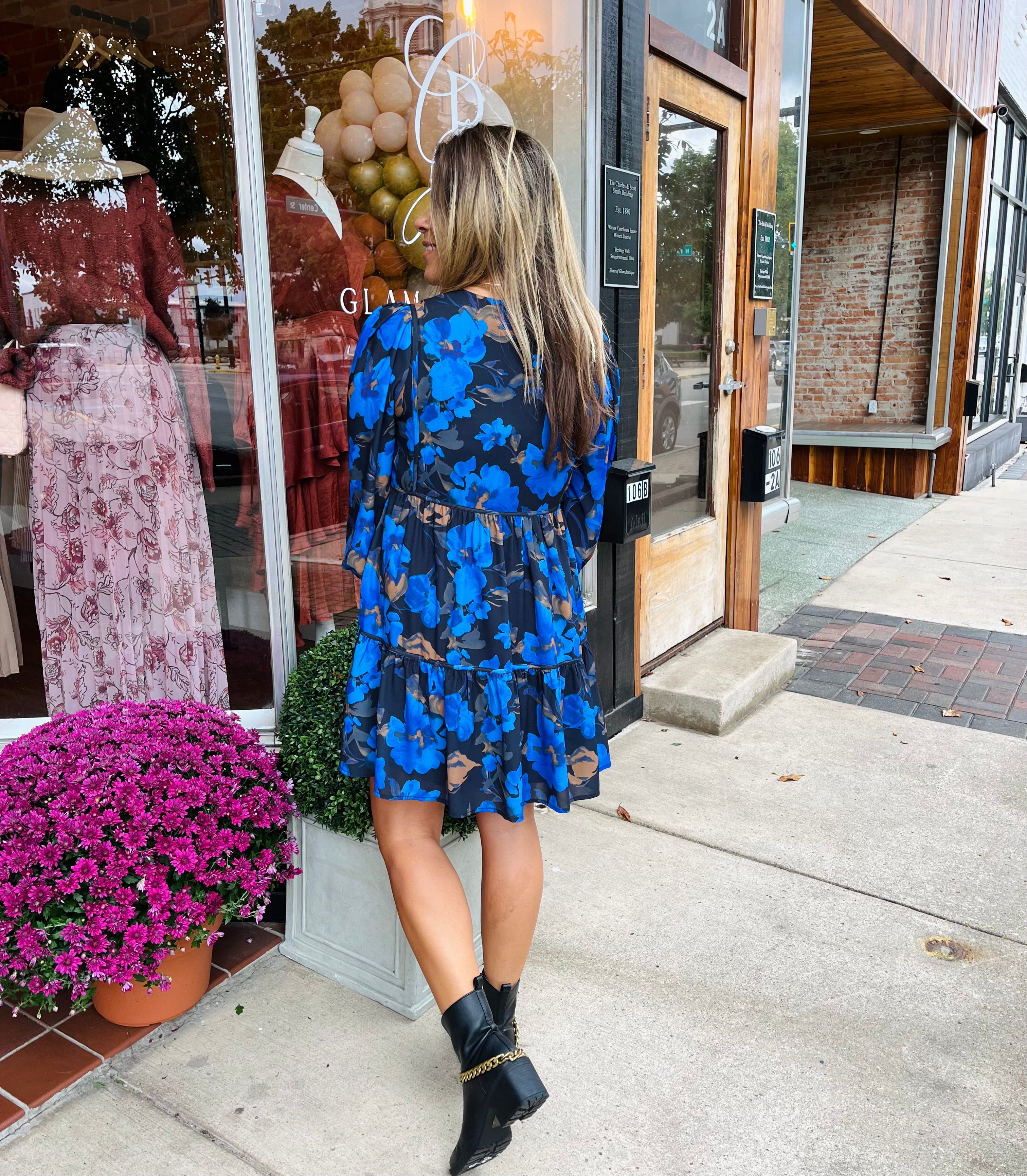 Allison Floral Mini Dress