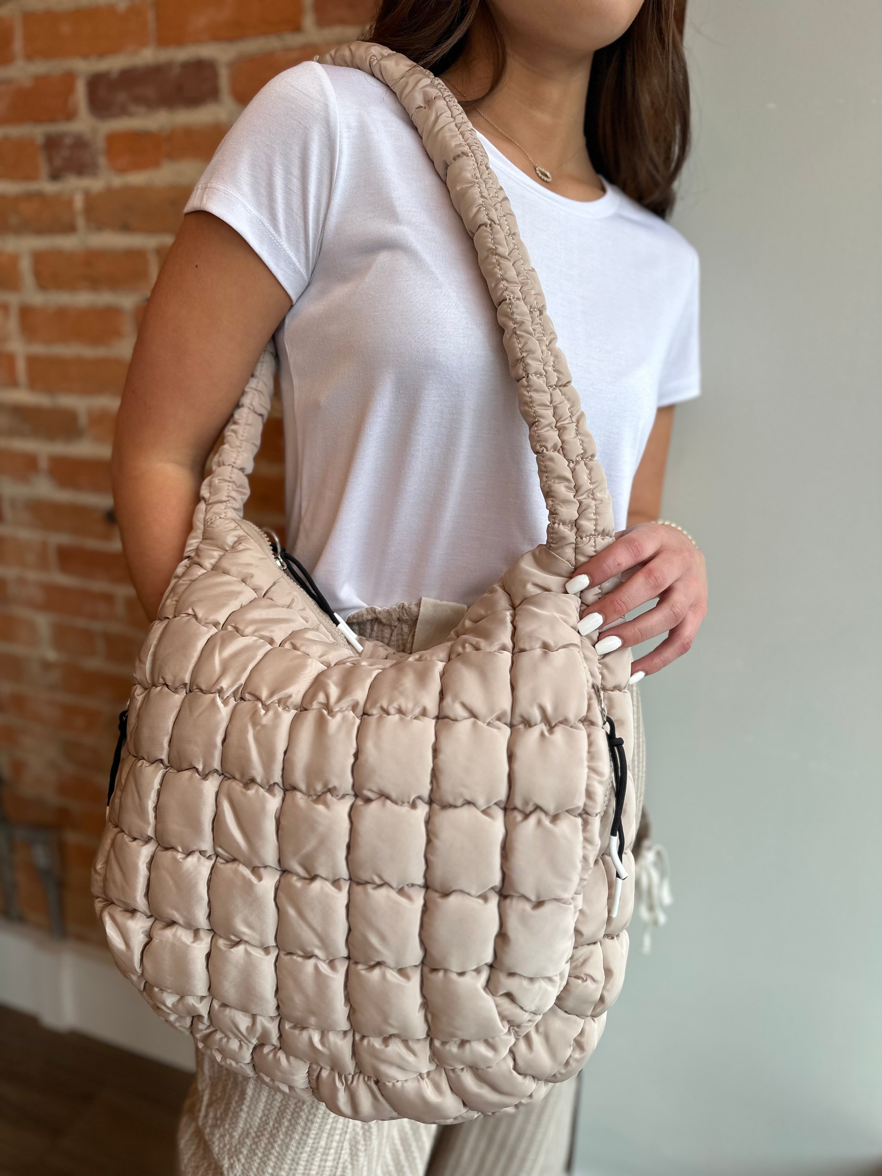 Carmen Quilted Tote Bag