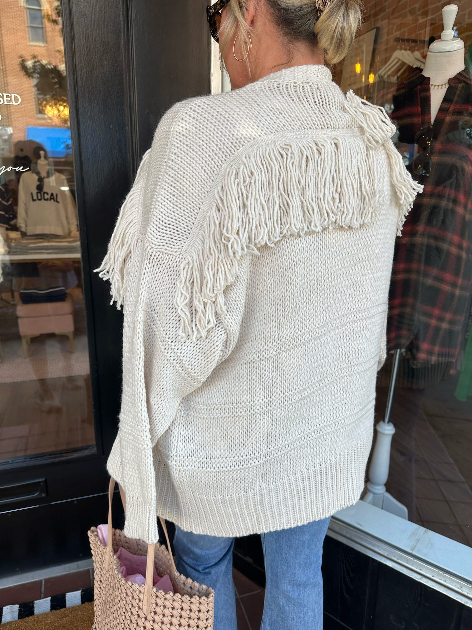 Carlie Fringe Cardigan