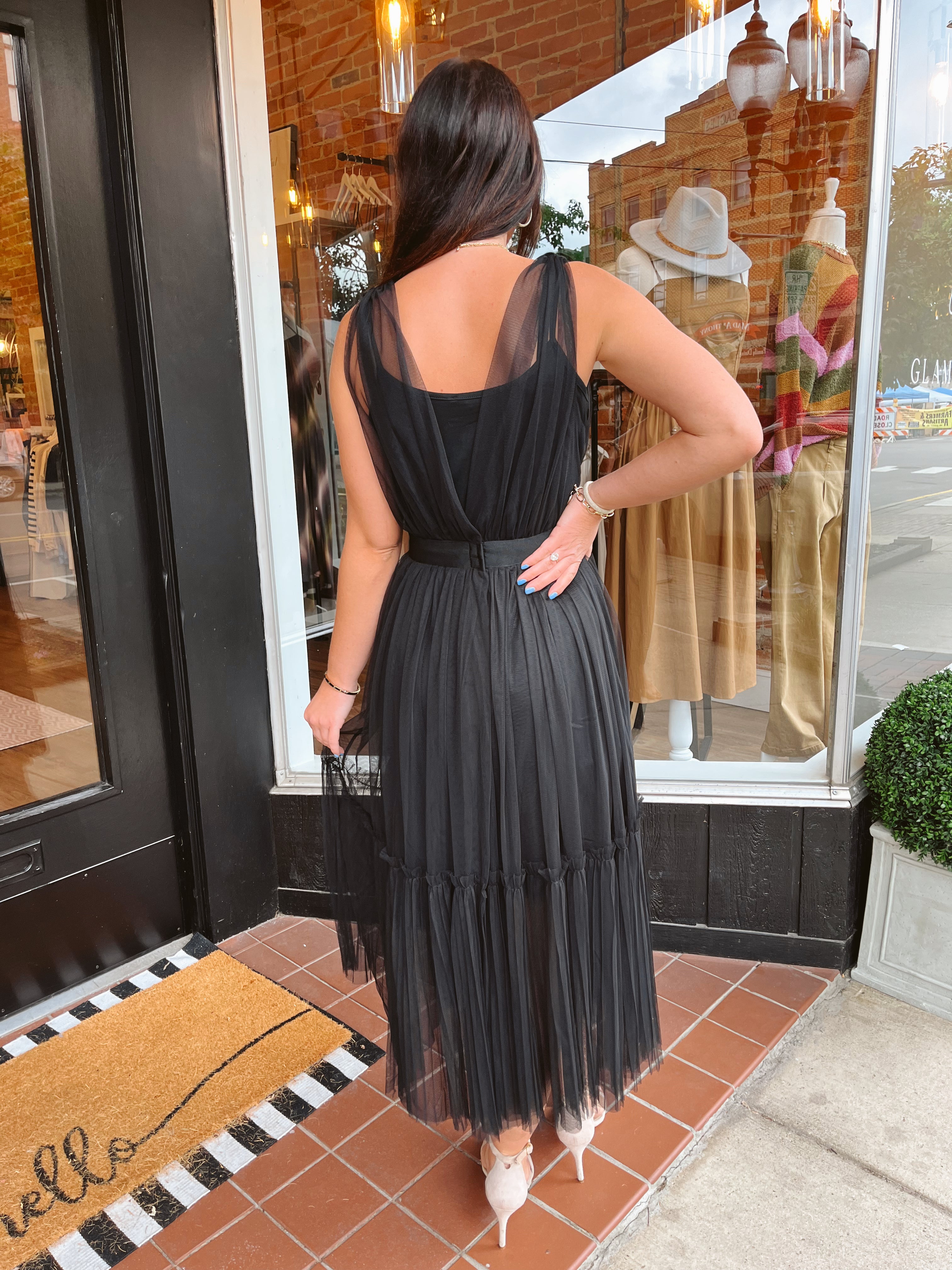 Arrabel Tulle Maxi Dress