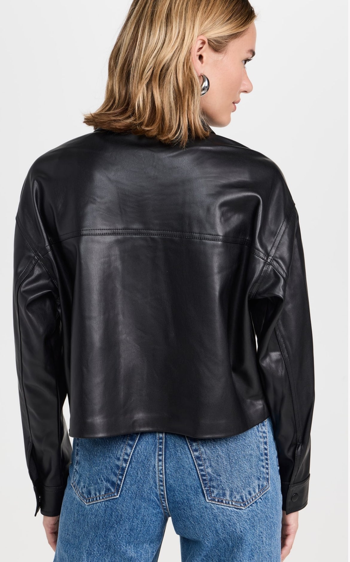 All Day Faux Leather Jacket