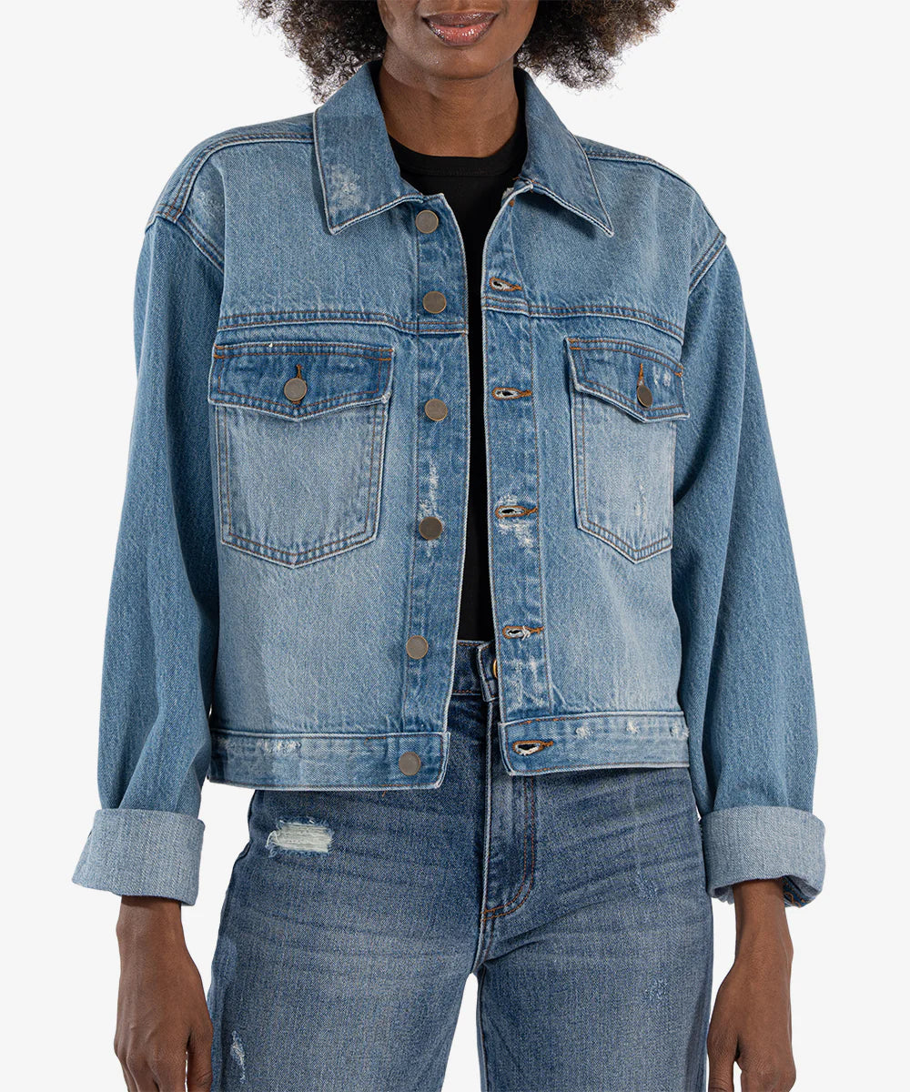 Dolly Crop Jean Jacket