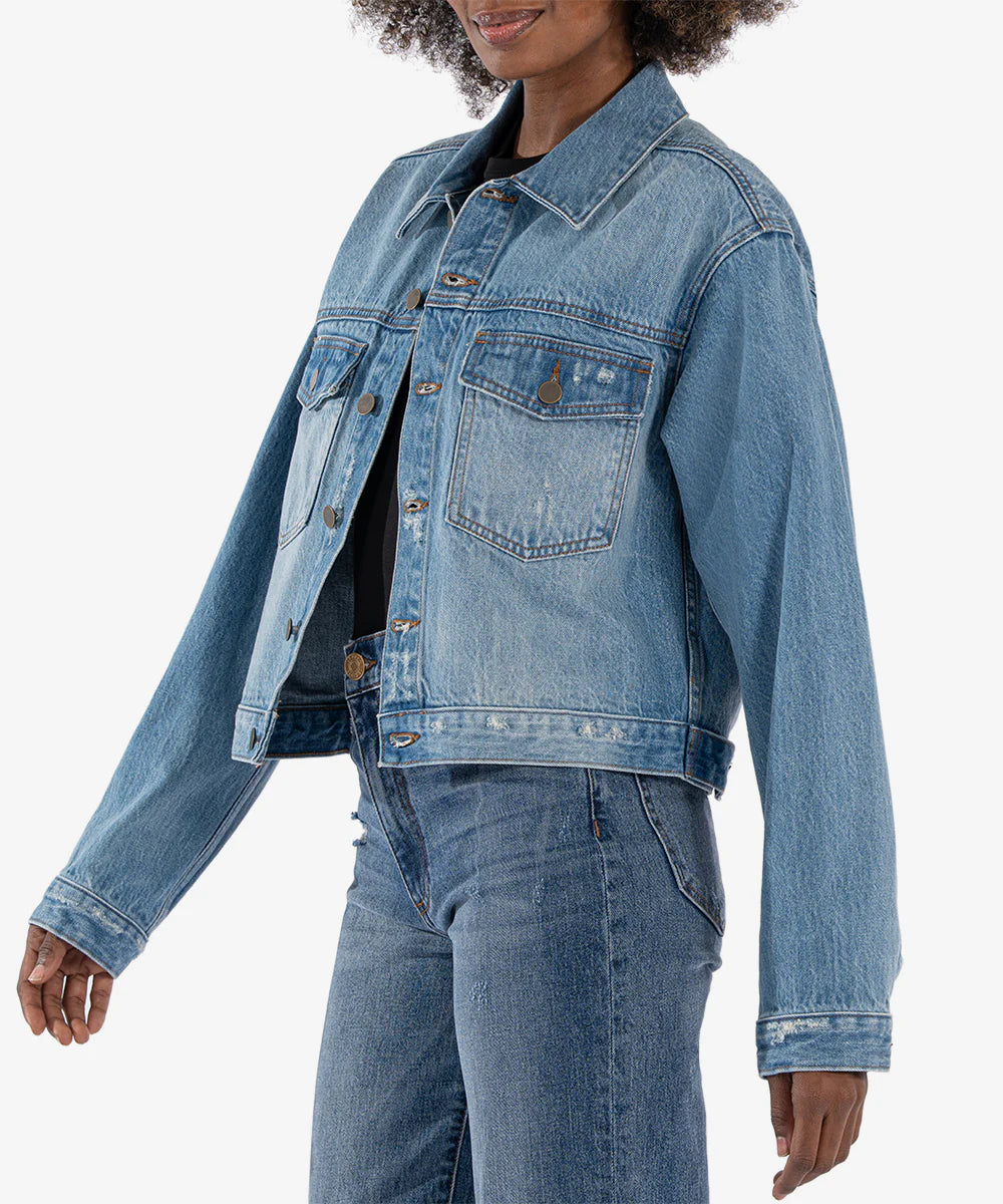 Dolly Crop Jean Jacket