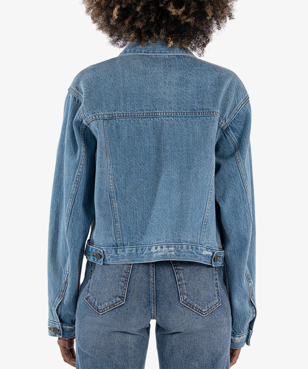 Dolly Crop Jean Jacket