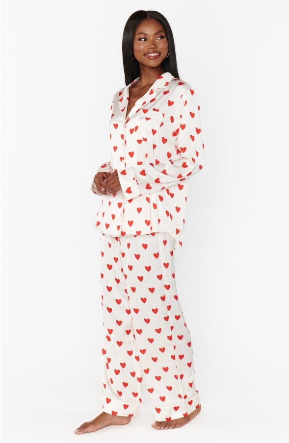 Classic PJ Set Queen of Hearts