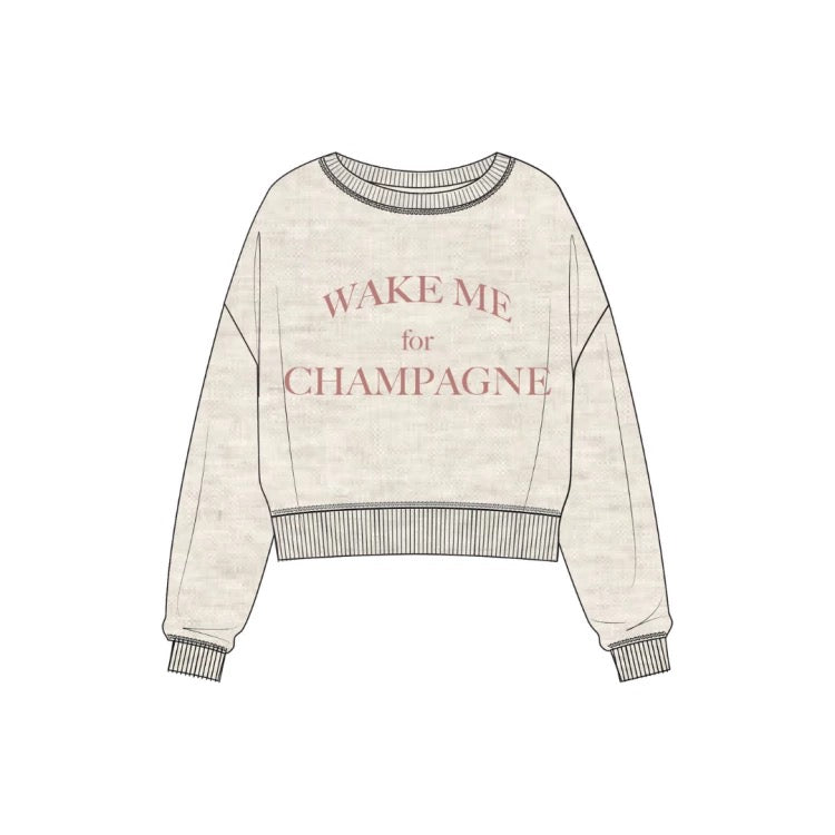 Wake Up Champagne Long Sleeve