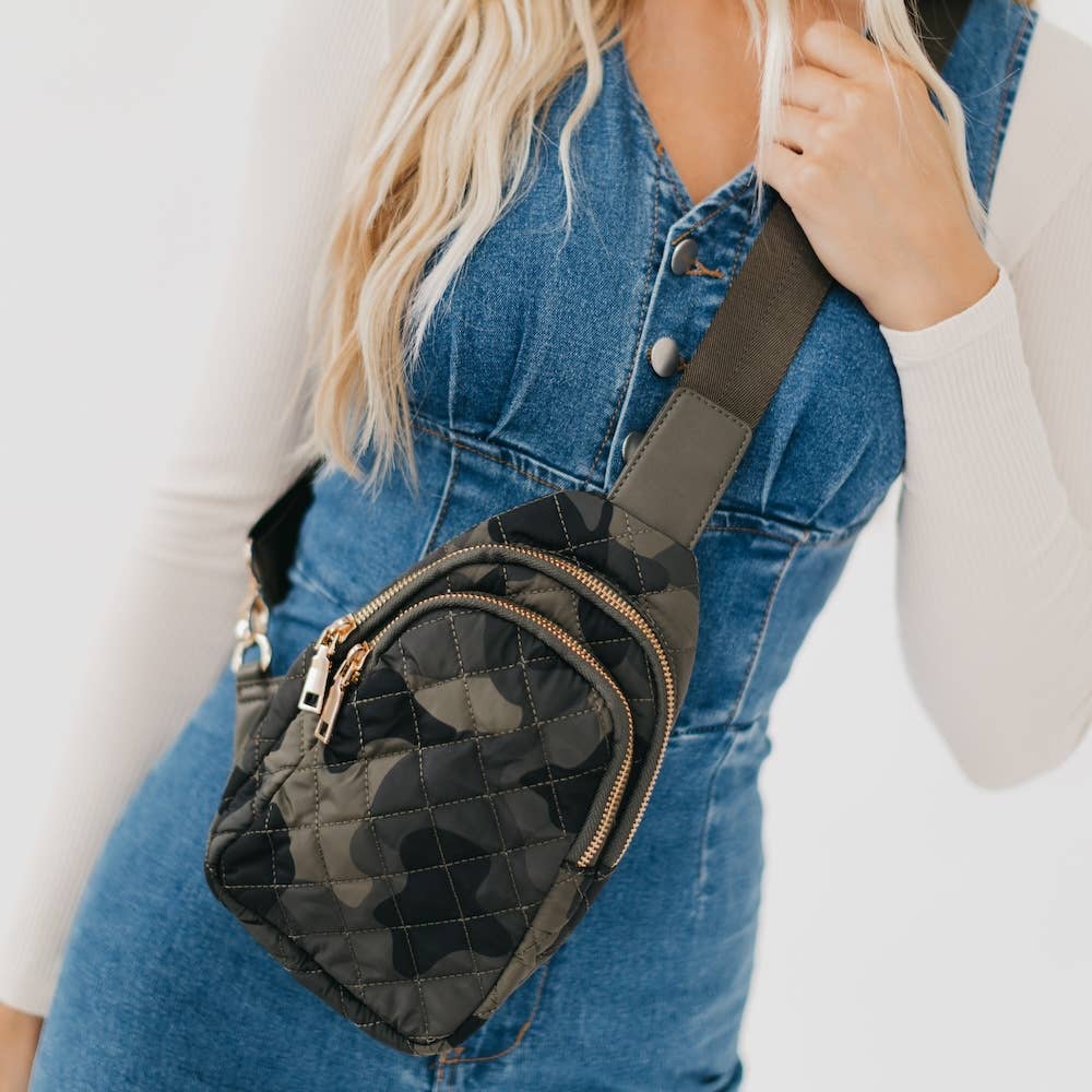 The Pinelope Puffer Bum Bag