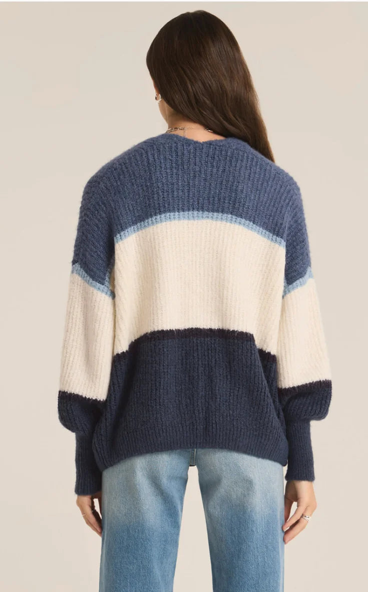 Jones Stripe Cardigan