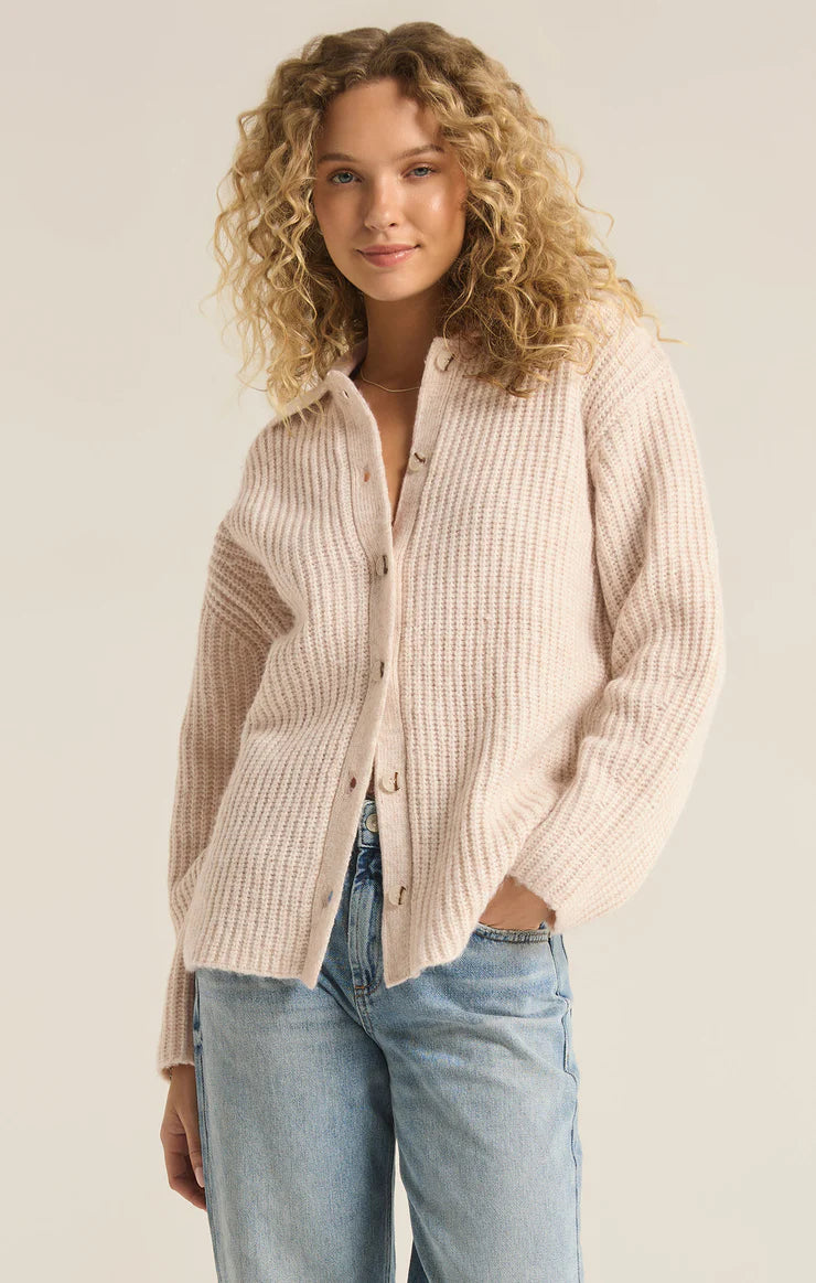 Lennie Button Up Sweater