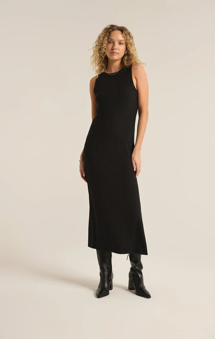 Raewyn Rib Midi Dress